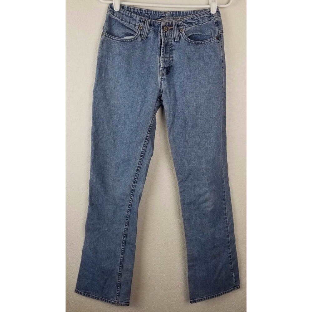 Vintage LEI denim jeans 4 button fly sz 3 100% Cotton